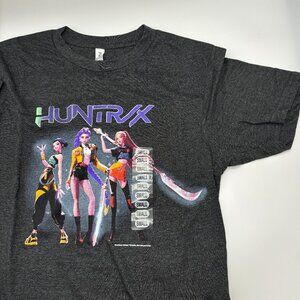 K-Pop Demon Hunters HUNTRX Squad Graphic Tee Shirt, Adult Unisex S M L XL NWT